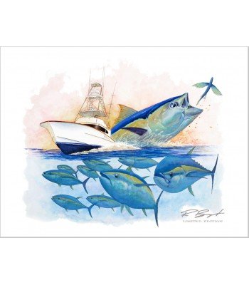 "Tuna Tango" Ocean City Tuna Tournament Art